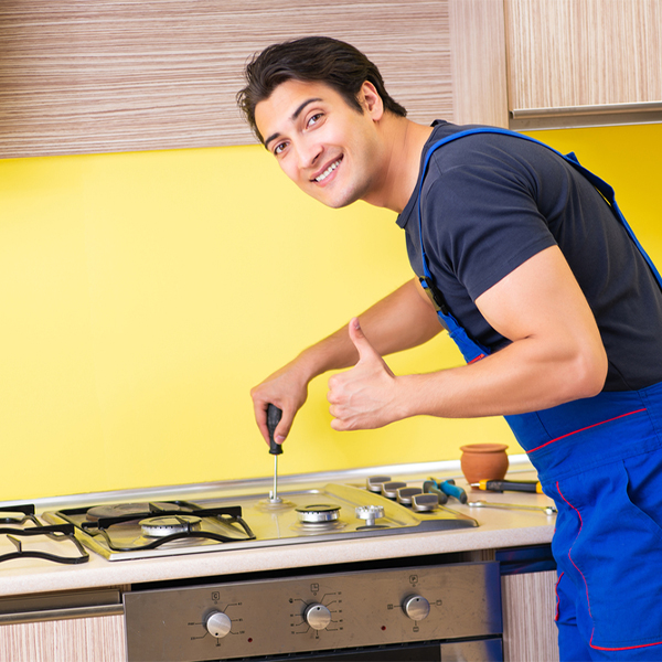 what are your typical service costs for stove repair in La Harpe